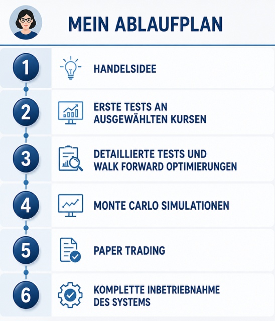 Handelssystem entwickeln :: Ablaufplan