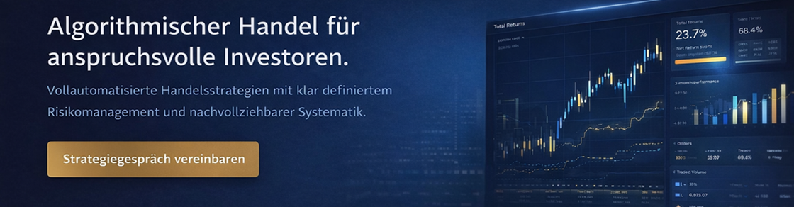 Algorithmischer Handel für anspruchsvolle Trader und Investoren