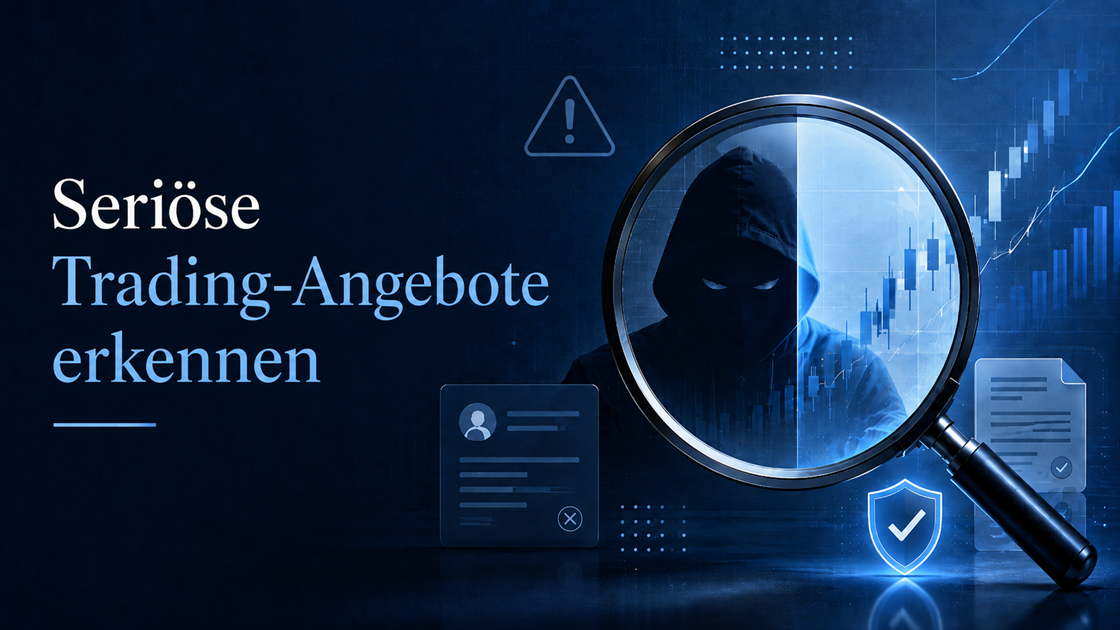 Trading Anbieter prüfen- Hero