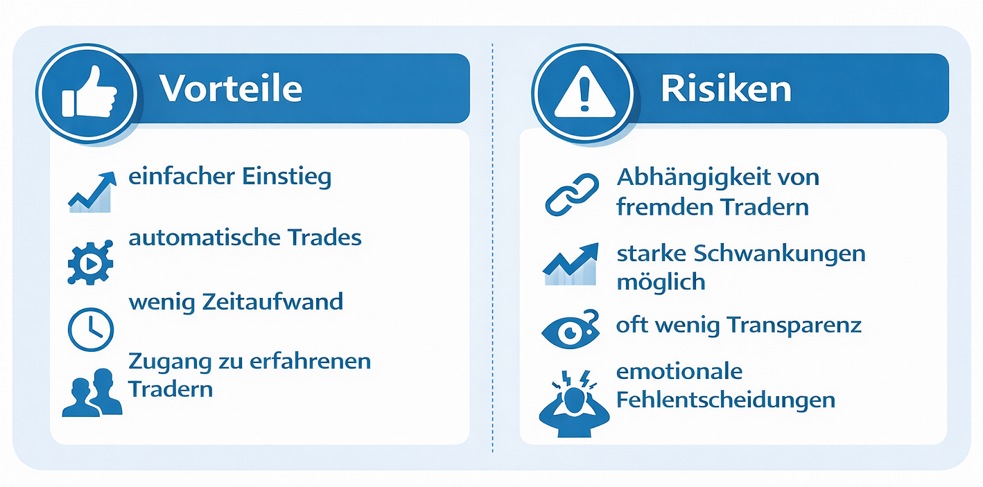 Social Trading :: Vorteile und Risiken