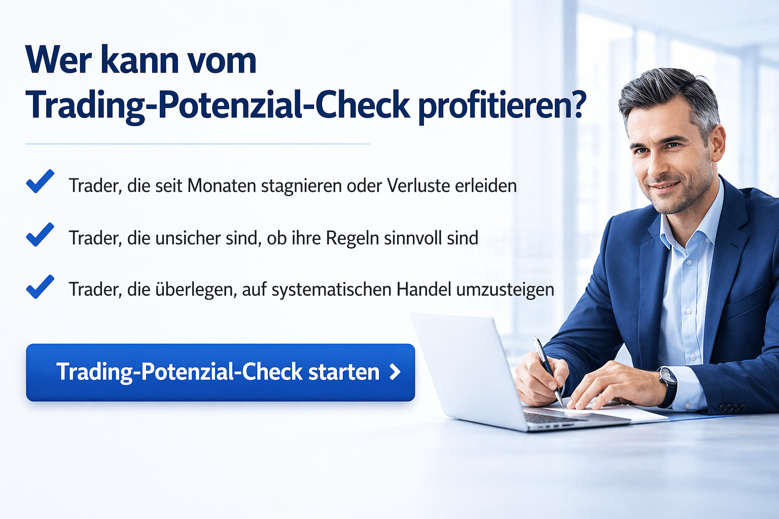 Wer profitiert vom Trading Potenzial-Check