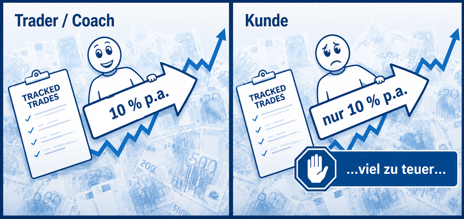 Track Record Trading :: unrealistische Erwartungen