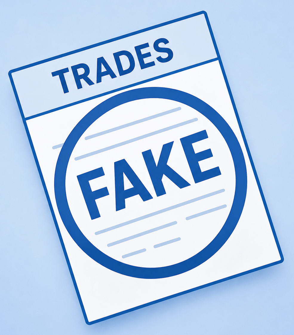 Track Records Trading :: nicht fälschungssicher