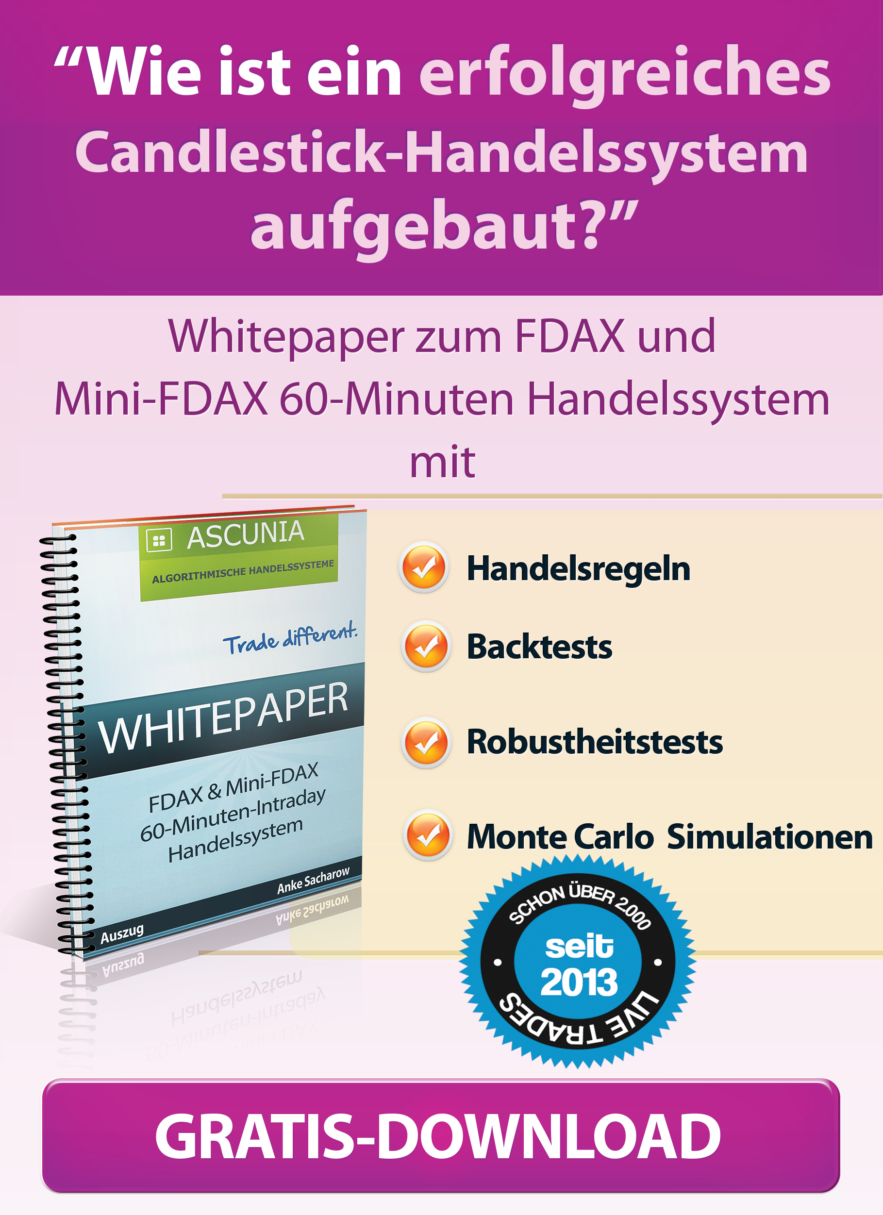 Whitepaper FDAX und Mini FDAX-Handelssystem